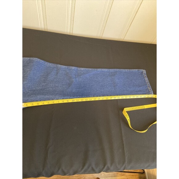 MENS RED KAP BLUE DENIM JEANS 31 x 30 PD54PW3 100 % COTTON (ZIPPER CLOSURE) - Picture 12 of 16